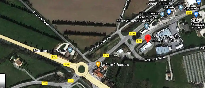 Prix contrôle technique à Mallemort