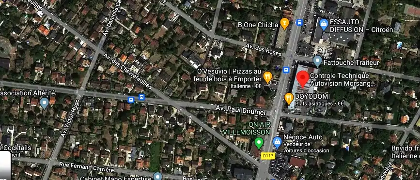 Prix contrôle technique à Morsang-sur-Orge