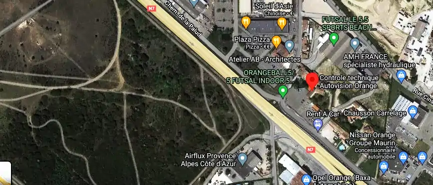 Prix contrôle technique à Orange