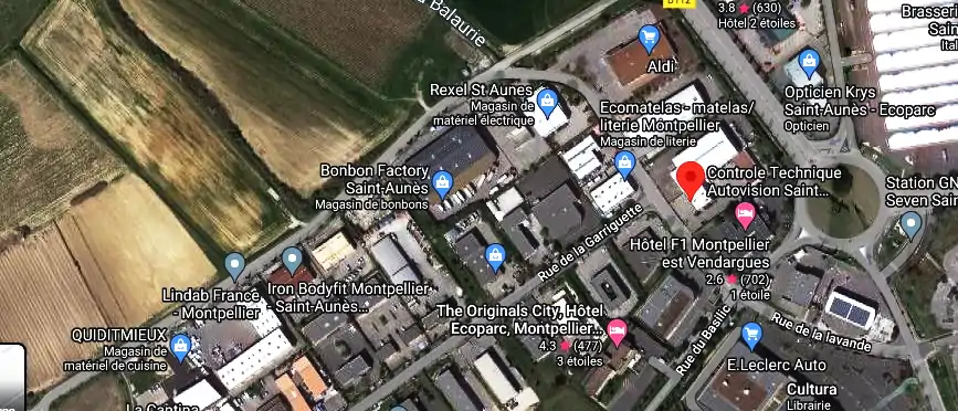 Prix contrôle technique à Saint-Aunès