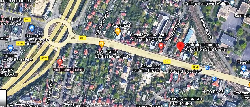 Prix contrôle technique à Saint-Gratien