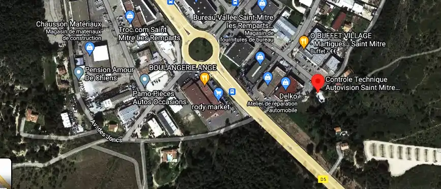 Prix contrôle technique à Saint-Mitre-les-Remparts