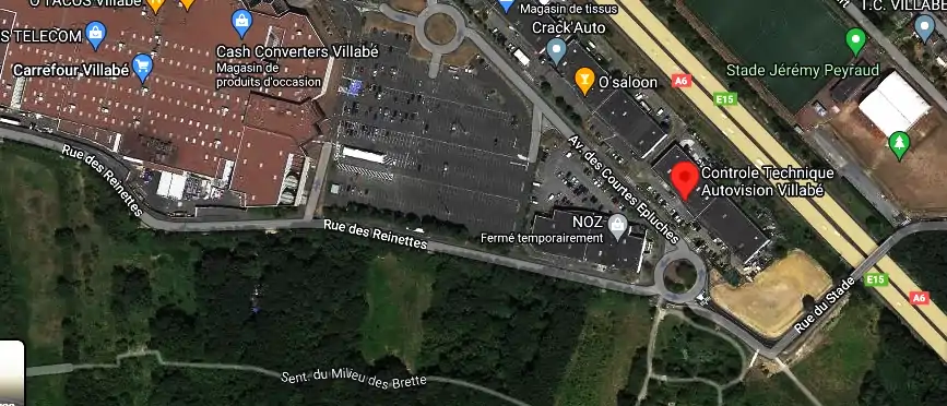 Prix contrôle technique à Villabé