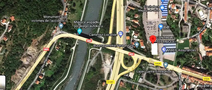 Prix contrôle technique à Vizille