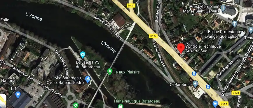 Prix contrôle technique à Auxerre