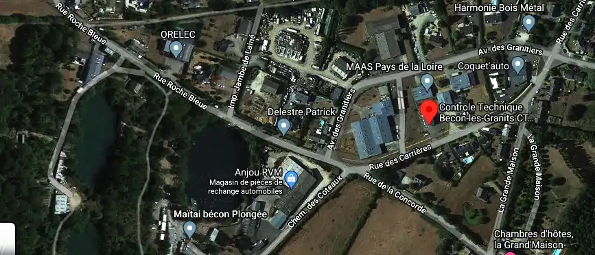 Prix contrôle technique à Bécon-les-Granits