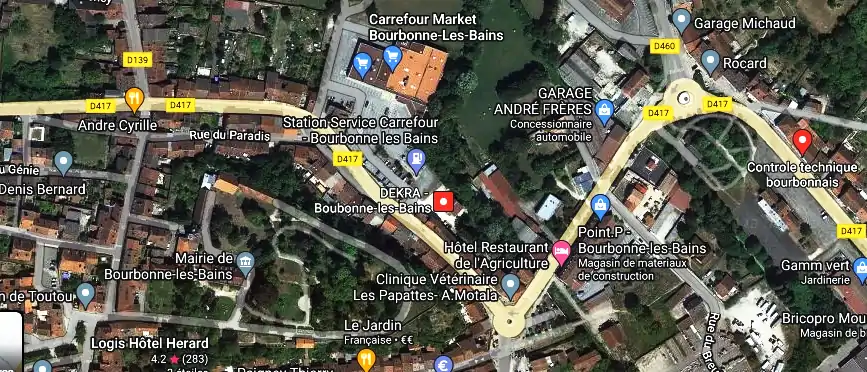 Controle technique bourbonnais à Bourbonne-les-Bains