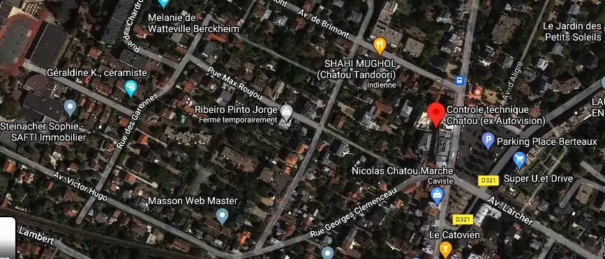 Prix contrôle technique à Chatou