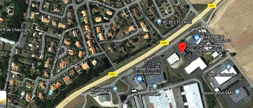 Prix contrôle technique à Chauvigny