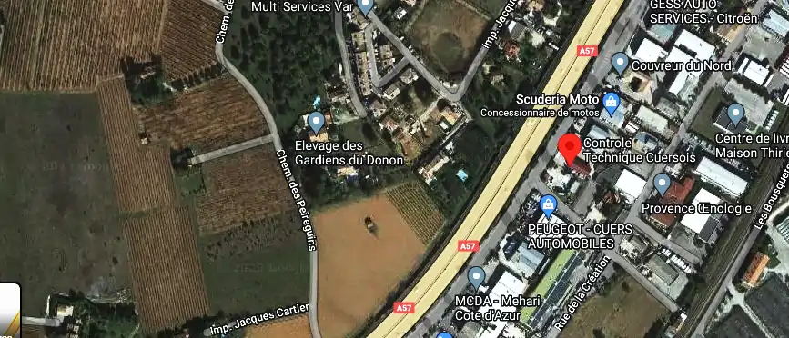 Prix contrôle technique à Cuers