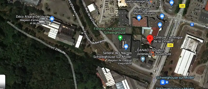 Prix contrôle technique à Schweighouse-sur-Moder