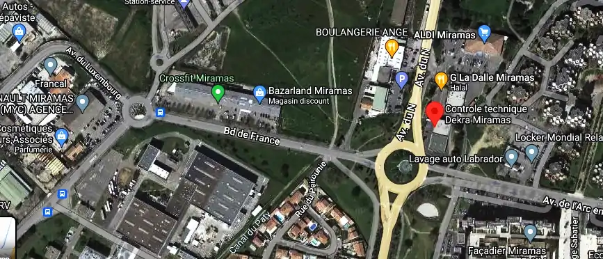 Prix contrôle technique à Miramas