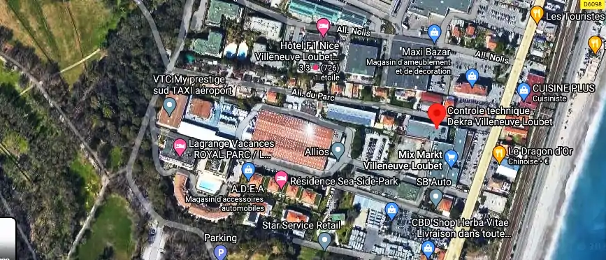 Prix contrôle technique à Villeneuve-Loubet
