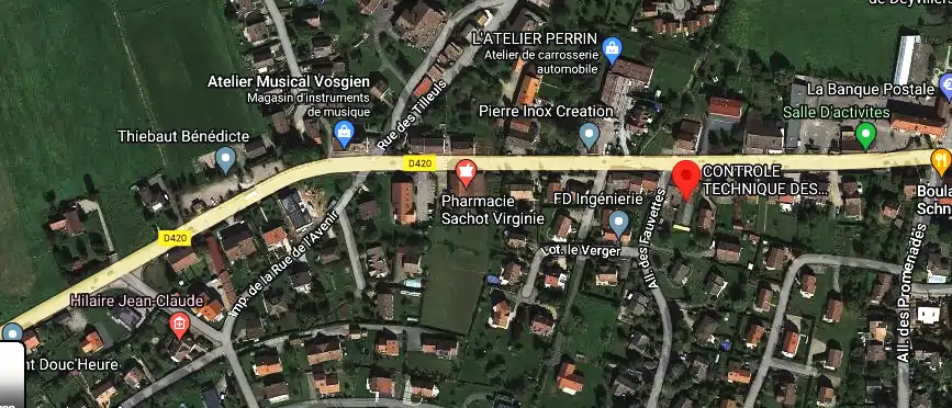 Prix contrôle technique à Deyvillers