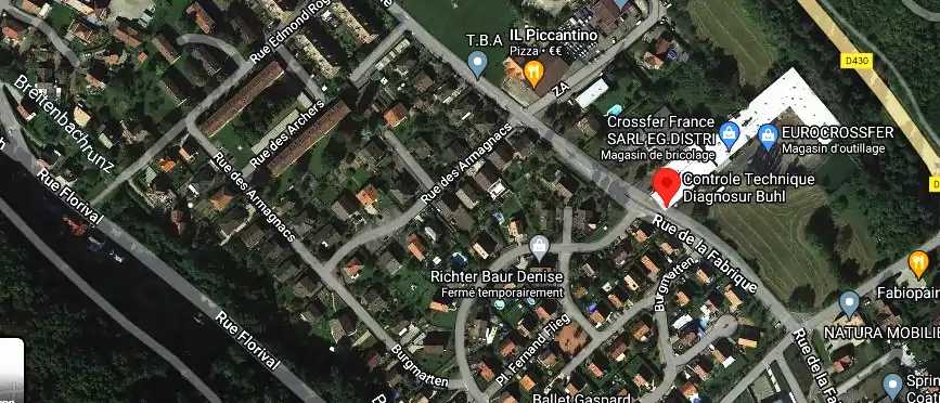 Prix contrôle technique à Buhl