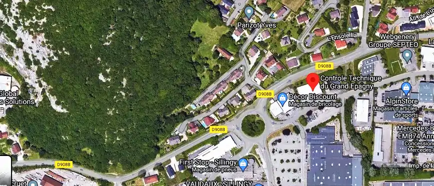 Prix contrôle technique à Sillingy