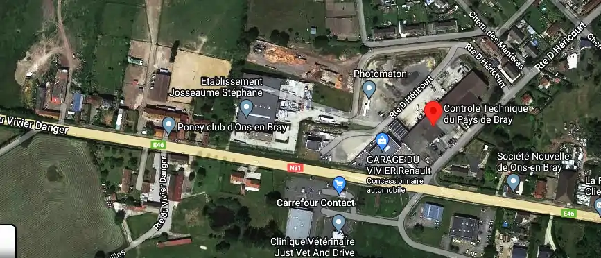 Prix contrôle technique à Ons-en-Bray