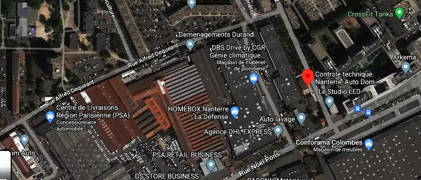 Prix contrôle technique à Nanterre