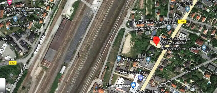Prix contrôle technique à Sélestat