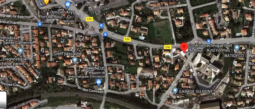 Prix contrôle technique à Port-de-Bouc