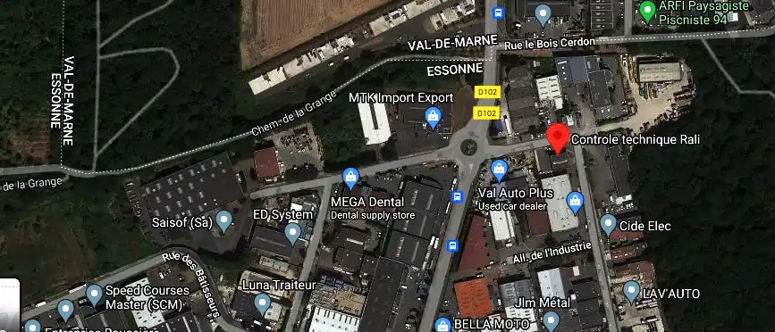 Prix contrôle technique à Crosne