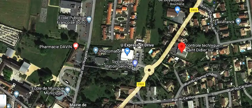 Prix contrôle technique à Saint-Didier-sur-Chalaronne