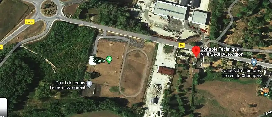 Prix contrôle technique à Villersexel