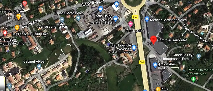 Prix contrôle technique à Alès