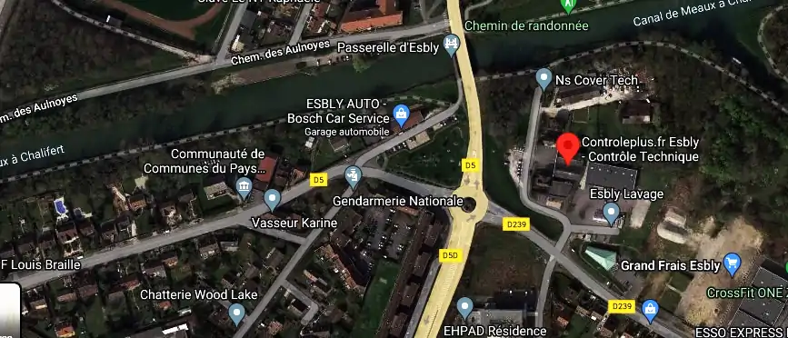 Prix contrôle technique à Esbly