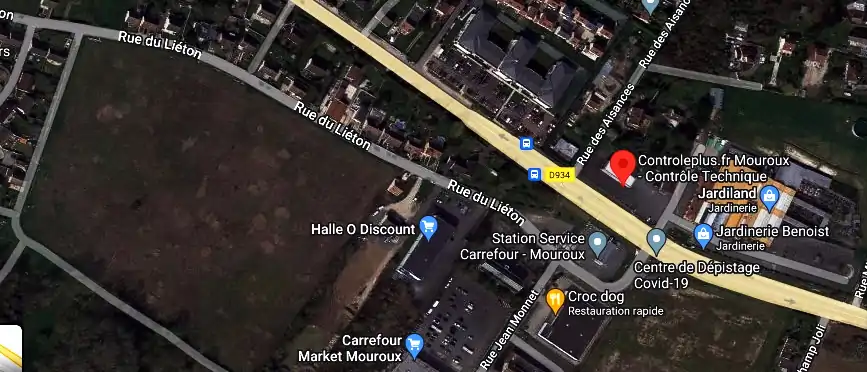 Prix contrôle technique à Mouroux