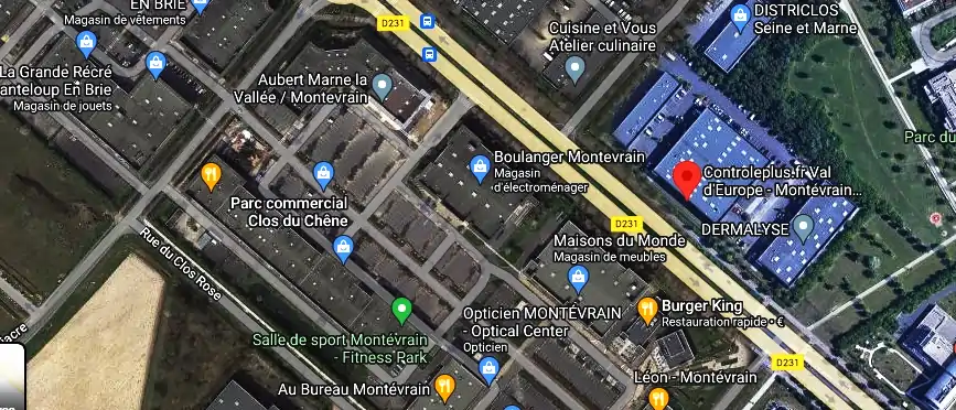 Prix contrôle technique à Montévrain