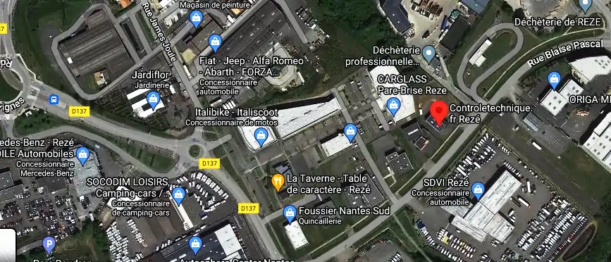 Prix contrôle technique à Rezé