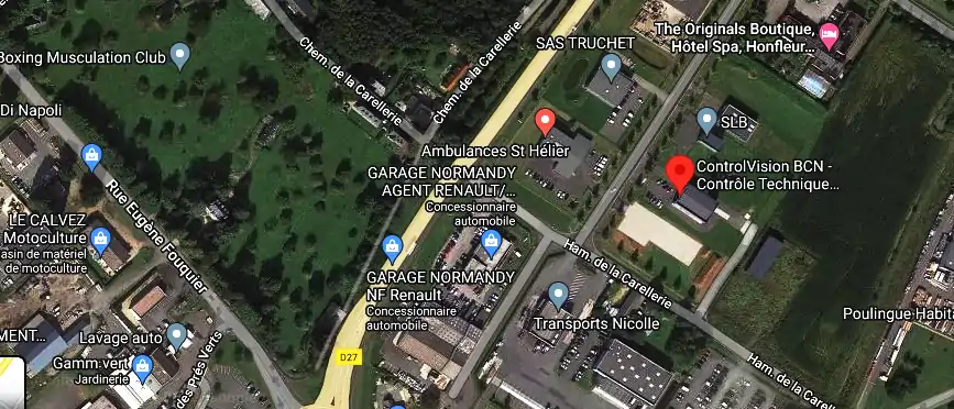 Prix contrôle technique à Beuzeville