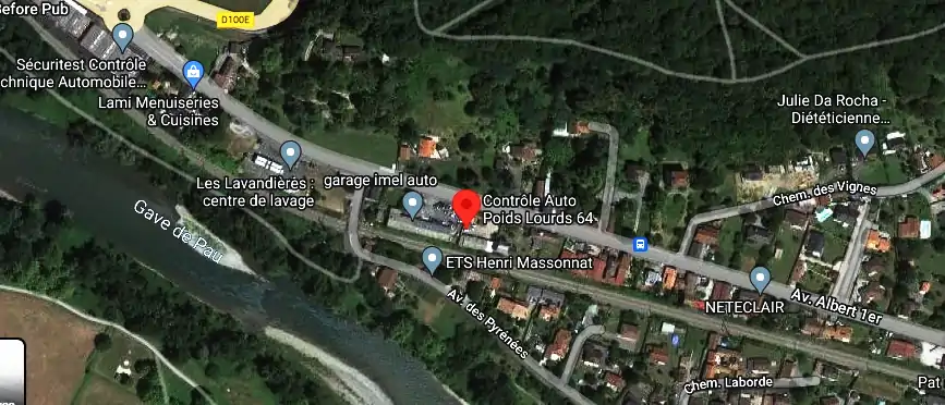 Prix contrôle technique à Pau