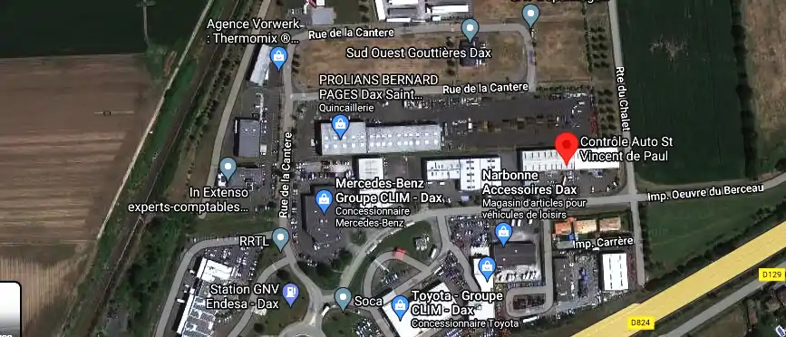 Prix contrôle technique à Saint-Vincent-de-Paul