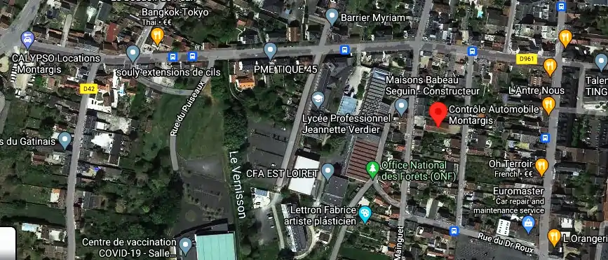 Prix contrôle technique à Montargis