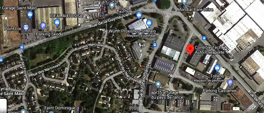 Prix contrôle technique à Saint-Malo
