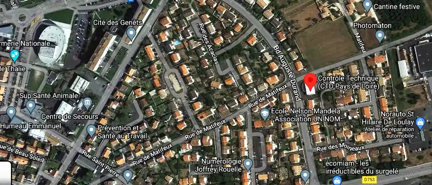 Prix contrôle technique à Montaigu-Vendée