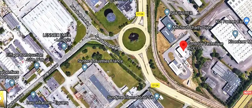 Prix contrôle technique à Longvic