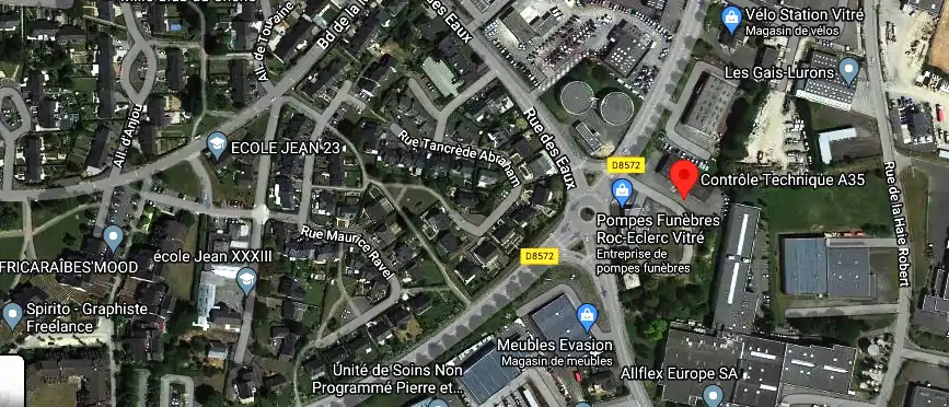 Prix contrôle technique à Vitré