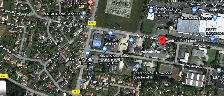 Prix contrôle technique à Condé-sur-Sarthe