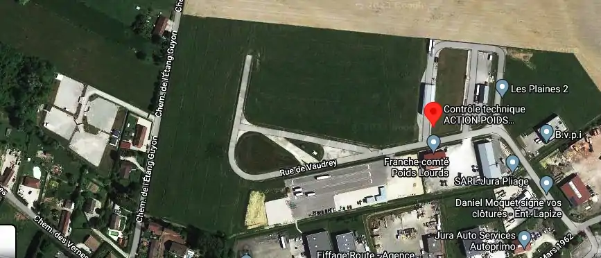 Prix contrôle technique à Courlaoux