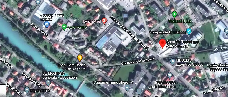 Prix contrôle technique à Cluses