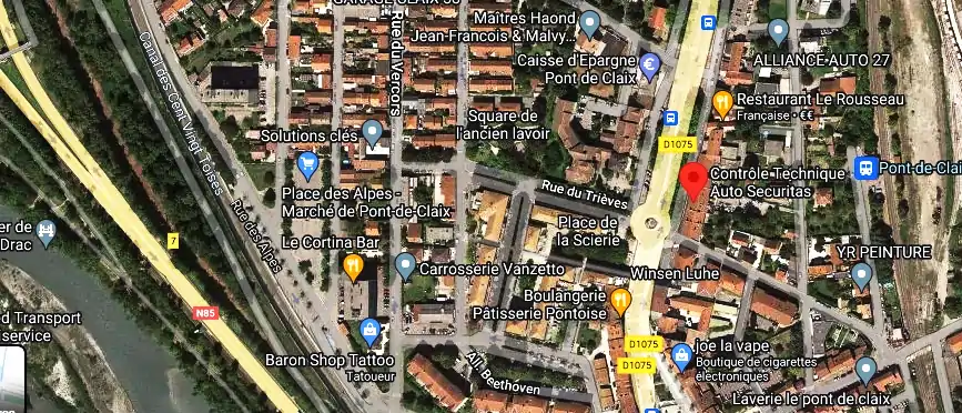 Prix contrôle technique à Le Pont-de-Claix