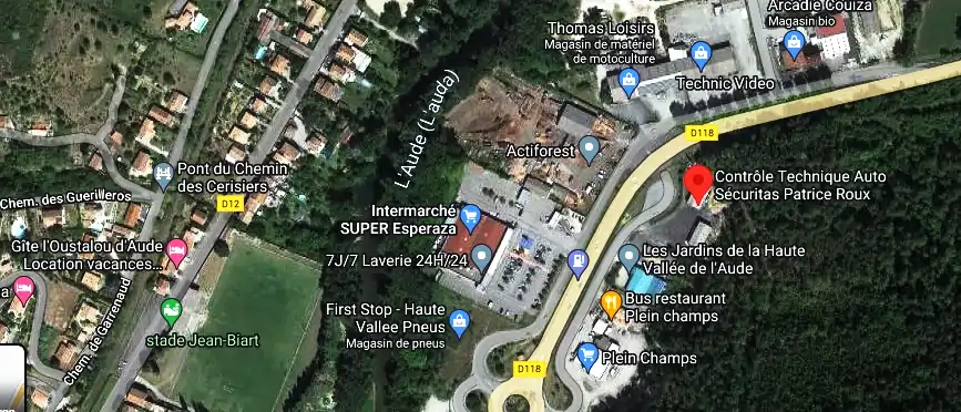 Prix contrôle technique à Couiza