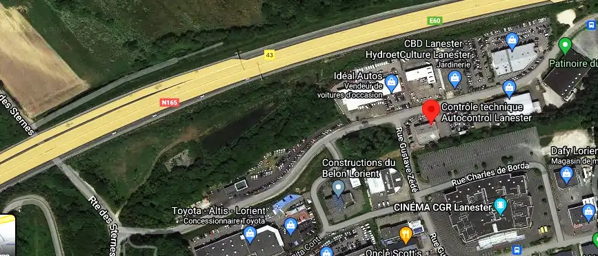 Prix contrôle technique à Lanester
