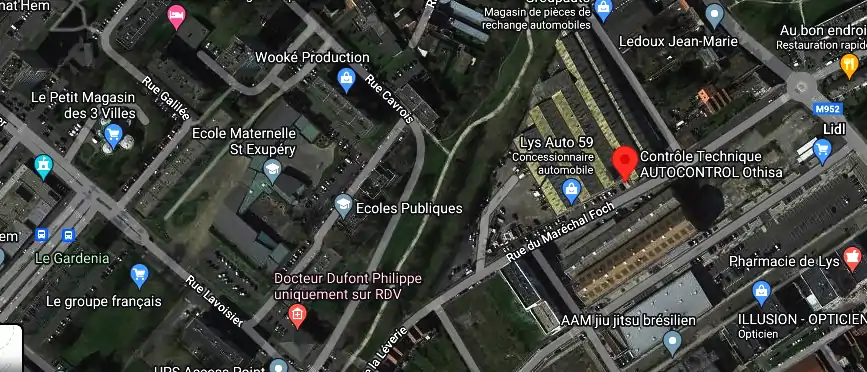 Prix contrôle technique à Lys-lez-Lannoy