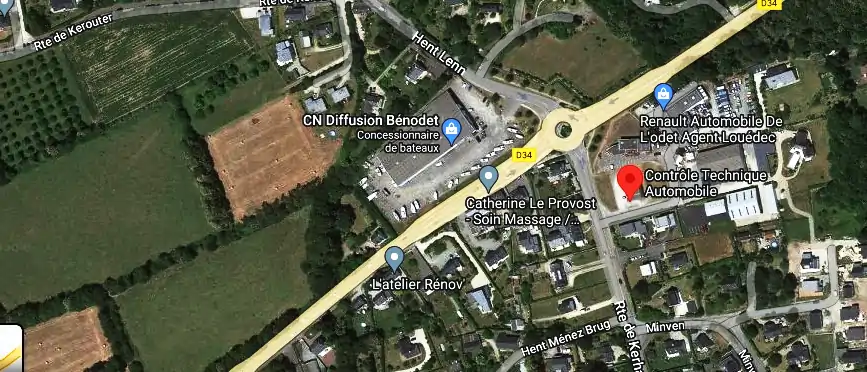 Prix contrôle technique à Clohars-Fouesnant