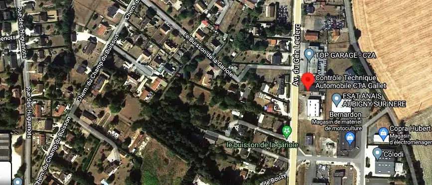 Prix contrôle technique à Aubigny-sur-Nère