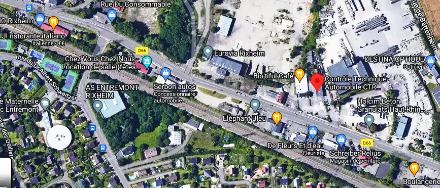 Prix contrôle technique à Rixheim